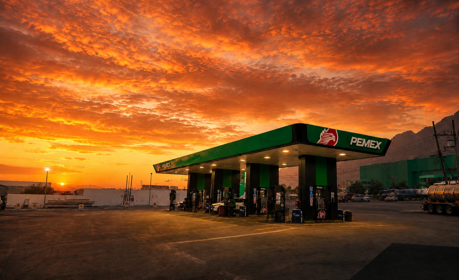 gasolinera santa catarina